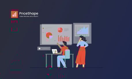 PriceShape-grafiek over de Succesdriehoek in prijsstrategieën