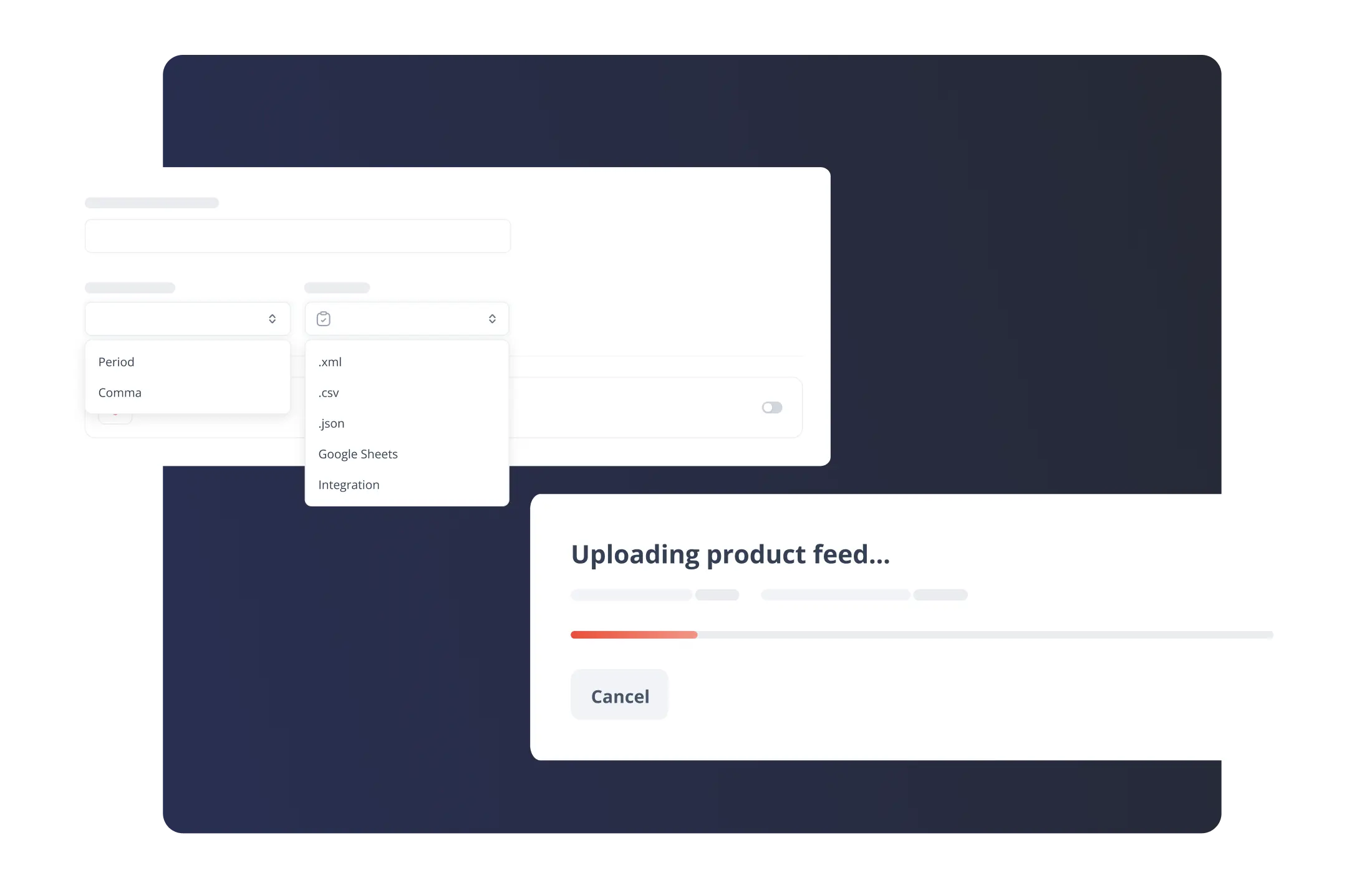 Aanvullende feeds van PriceShape